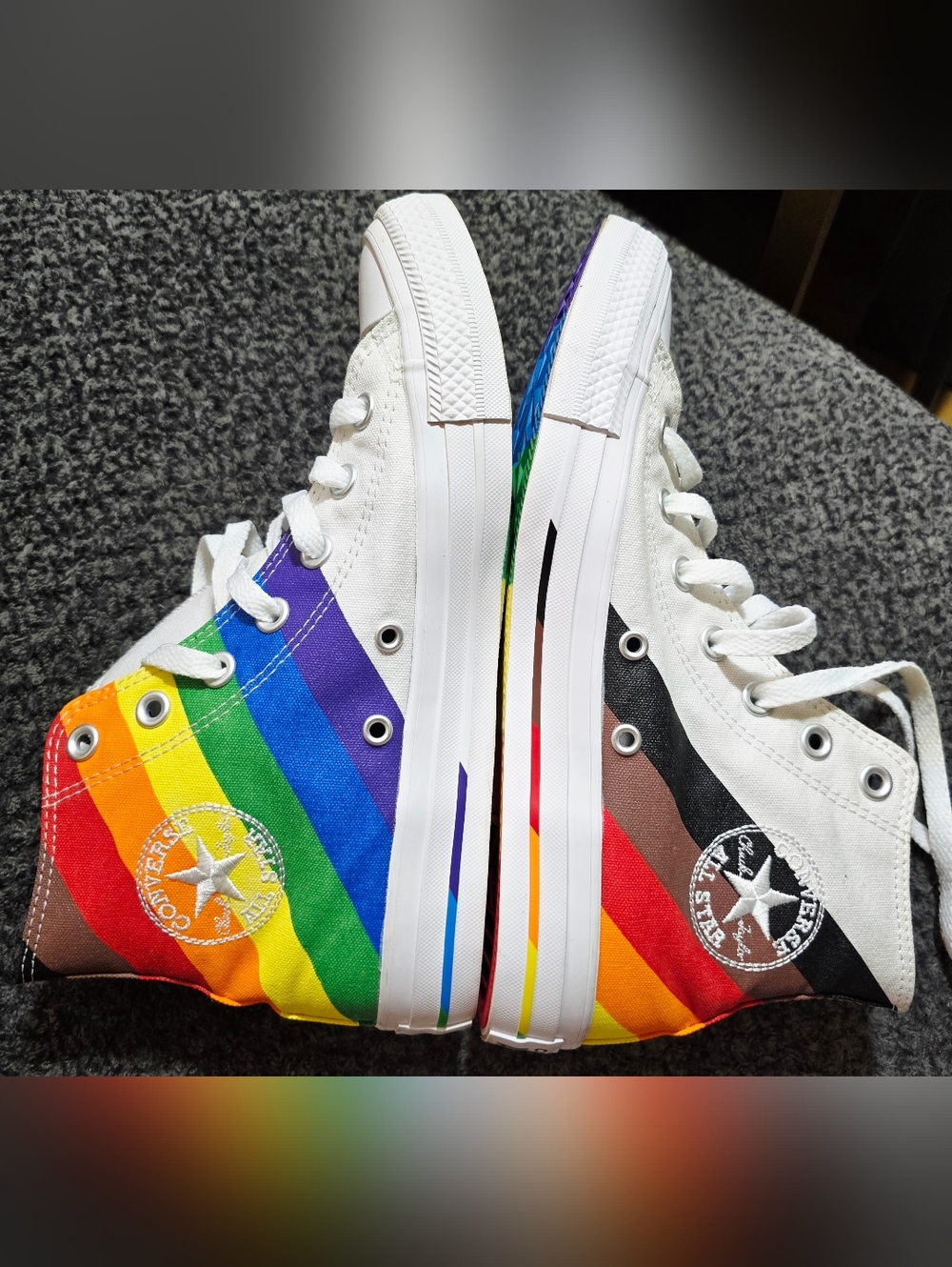 Converse Chuck Taylor All Star Pride High Tops – “More Color, More Pride”Edition - Picture 4 of 10